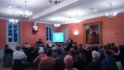 Présentation des fouilles de Sermesse par Annie Dumont (10 avril 2015).